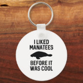 Porte-clés J'Aimais Les Manates (Recto)