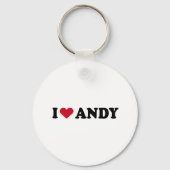 PORTE-CLÉS J'AIME ANDY (Recto)