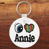 Porte-clés J'aime Annie (Recto)