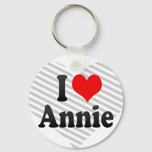 Porte-clés J'aime Annie