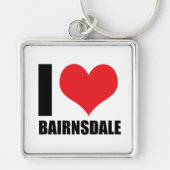 Porte-clés J'aime Bairnsdale (Devant)