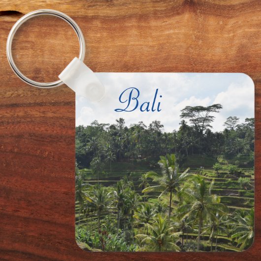 Porte-clés J'aime Bali (Recto)