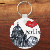 Porte-clés J'aime Berlin (Recto)