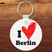 Porte-clés J'aime Berlin (Recto)