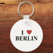 Porte-clés J'aime Berlin (Recto)