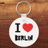 Porte-clés J'aime Berlin (Recto)