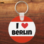 Porte-clés J'aime Berlin (Recto)