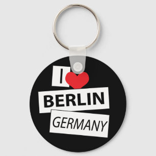 Porte-clés J'aime Berlin Allemagne
