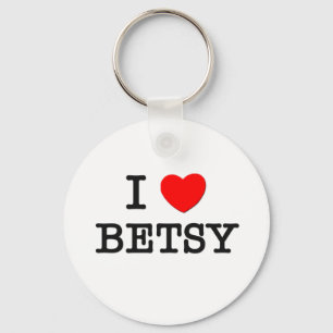 Porte-clés J'aime Betsy