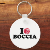 Porte-clés J'aime Boccia Boule (Recto)