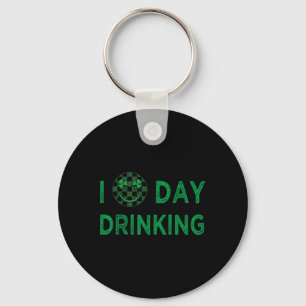 Porte-clés J'aime boire le jour de la Saint-Patrick, drôle d'
