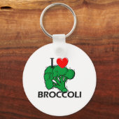 Porte-clés J'aime Brocoli (Recto)
