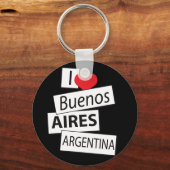 Porte-clés J'aime Buenos Aires (Recto)