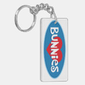 Porte-clés J'aime Bunnies (Devant gauche)
