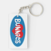 Porte-clés J'aime Bunnies (Dos)