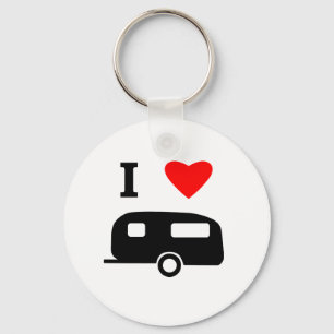 Porte-clés J'aime camper