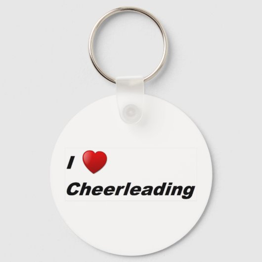 Porte-clés J'Aime Cheerleader (Recto)