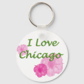 Porte-clés J'aime Chicago (Recto)