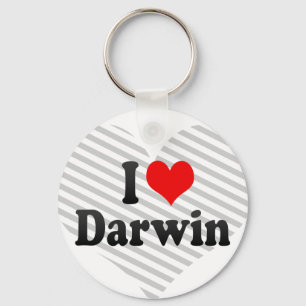 Porte-clés J'aime Darwin