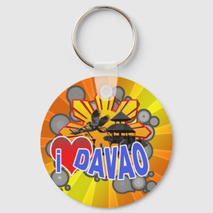 Porte-clés J'aime Davao