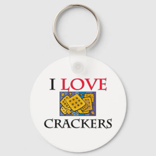 Porte-clés J'aime des biscuits