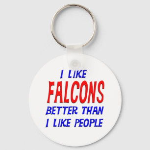 Porte-clés J'aime des Falcons meilleurs que j'aime le porte -