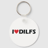 Porte-clés J'aime DILFS (Recto)