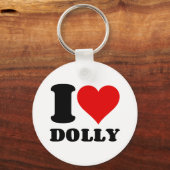 PORTE-CLÉS J'AIME DOLLY (Recto)