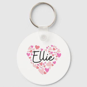 Porte-clés J'aime Ellie