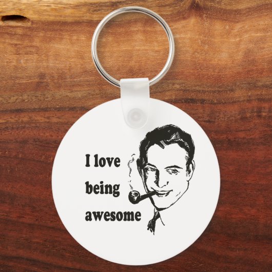 Porte-clés J'Aime Être Super (Recto)