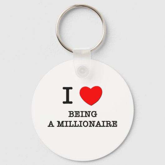 Porte-clés J'Aime Être Un Millionnaire (Recto)