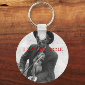 PORTE-CLÉS "J'AIME FAIRE LA FIDDLE" (Recto)