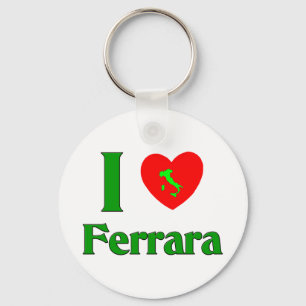 Porte-clés J'aime Ferrare Italie