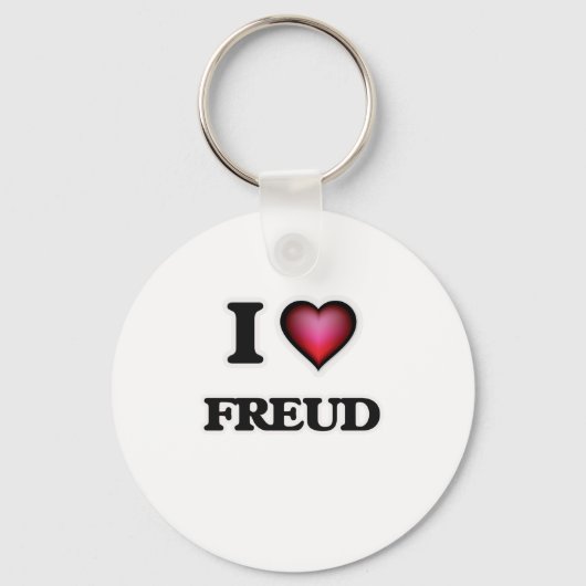 Porte-clés J'aime Freud (Recto)
