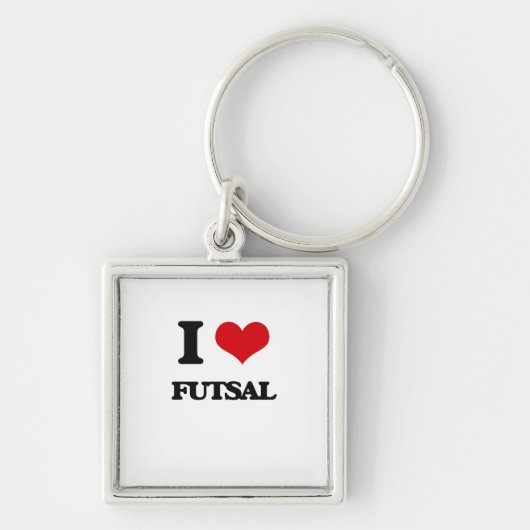Porte-clés J'aime Futsal (Devant)