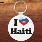 PORTE-CLÉS J'AIME HAÏTI 2 (Recto)