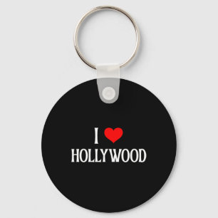 Porte-clés J'aime Hollywood I Heart Hollywood Voyage de Vacan