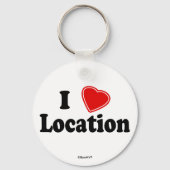 Porte-clés J'aime II (Recto)