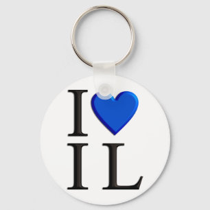Porte-clés J'aime Israël