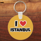Porte-clés J'aime Istanbul (Recto)