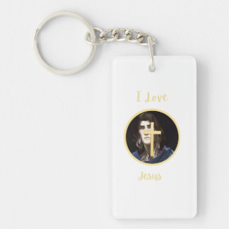 Porte-clés J'aime Jésus