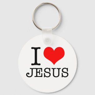 Porte-clés J'aime Jésus