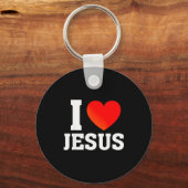 Porte-clés J'aime Jésus (Recto)