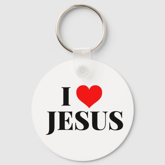 Porte-clés J'aime Jésus Porte - clé (Recto)