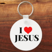 Porte-clés J'aime Jésus Porte - clé (Recto)