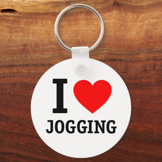 Porte-clés J'Aime Jogging (Recto)