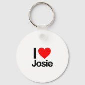 Porte-clés j'aime josie (Recto)