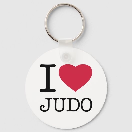 PORTE-CLÉS J'AIME JUDO (Recto)