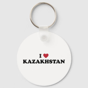 Porte-clés J'aime Kazakhstan
