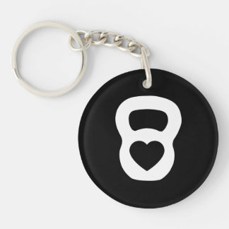 Porte-clés J'aime Kettlebells